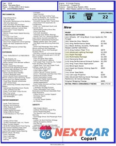 Zdjęcie 10 z 10 samochodu: 2018 MERCEDES-BENZ C 63 AMG-S VIN:55SWF8HB6JU266251 - miniatura