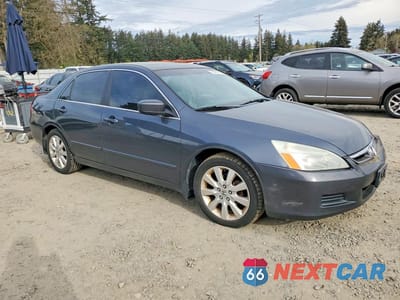 Czwarte zdjęcie samochodu z boku: 2007 HONDA ACCORD EX VIN:1HGCM66567A102951 - miniatura