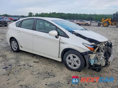 Czwarte zdjęcie samochodu z boku: 2010 TOYOTA PRIUS III VIN:JTDKN3DU6A0244634 - miniatura