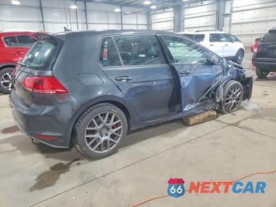 Trzecie zdjęcie samochodu z tyłu: 2017 VOLKSWAGEN GTI SPORT VIN:3VW547AU0HM022378 - miniatura
