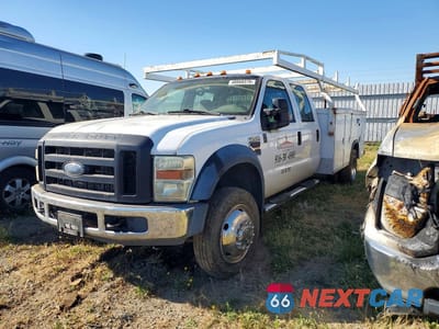2008 FORD F450 SUPER DUTY UTILITY / SERVICE TRUCK 1FDXW46R98EA09686 - główne zdjęcie licytacji z USA - miniatura