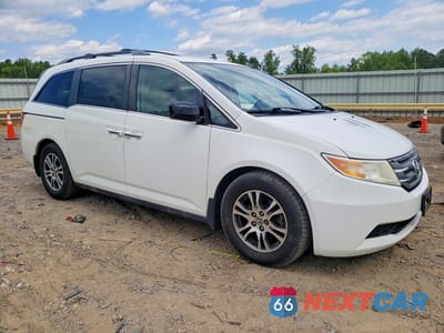 Czwarte zdjęcie samochodu z boku: 2013 HONDA ODYSSEY EX VIN:5FNRL5H42DB068245 - miniatura