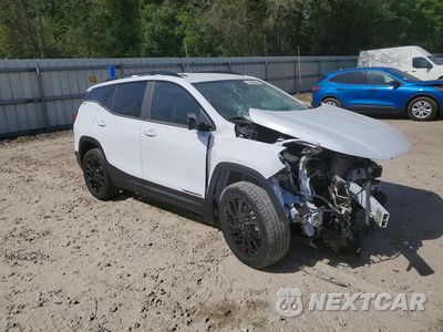Czwarte zdjęcie samochodu z boku: 2023 GMC TERRAIN SLE VIN:3GKALMEG8PL162484 - miniatura