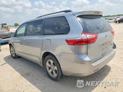 Drugie zdjęcie samochodu z przodu: 2017 TOYOTA SIENNA LE 8-PASSENGER VIN:5TDKZ3DC1HS862544 - miniatura