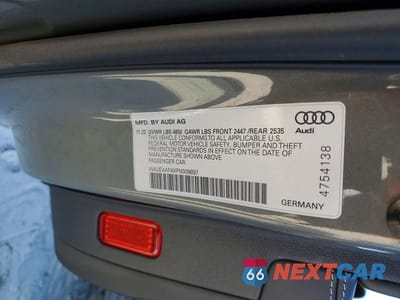 Zdjęcie 12 z 12 samochodu: 2023 AUDI A4 PREMIUM PLUS 45 VIN:WAUEAAF4XPN009897 - miniatura