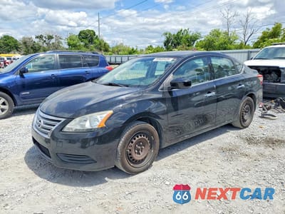 2014 NISSAN SENTRA S 3N1AB7AP3EY211485 - główne zdjęcie licytacji z USA - miniatura