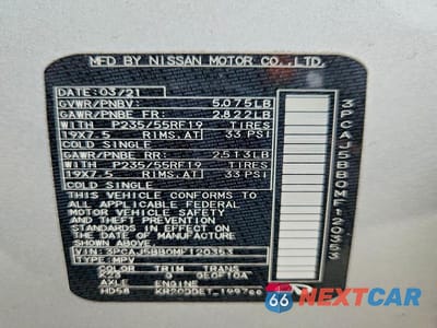 Zdjęcie 13 z 13 samochodu: 2021 INFINITI QX50 LUXE VIN:3PCAJ5BB0MF120353 - miniatura