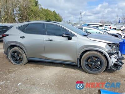 Czwarte zdjęcie samochodu z boku: 2023 LEXUS NX 350 VIN:2T2KGCEZ9PC020630 - miniatura