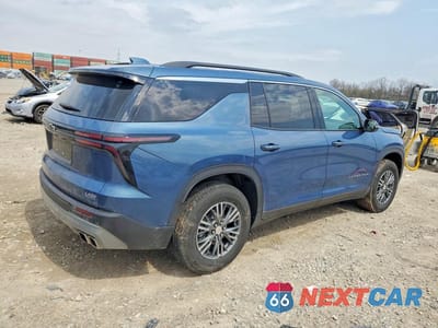 Trzecie zdjęcie samochodu z tyłu: 2025 CHEVROLET TRAVERSE LT VIN:1GNERGRS4SJ274380 - miniatura