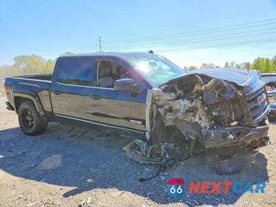 Czwarte zdjęcie samochodu z boku: 2014 GMC SIERRA K1500 SLT VIN:3GTU2VEC6EG440092 - miniatura