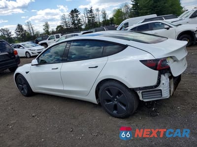 Drugie zdjęcie samochodu z przodu: 2021 TESLA MODEL 3 VIN:5YJ3E1EB4MF047408 - miniatura