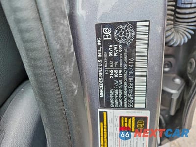 Zdjęcie 13 z 13 samochodu: 2017 MERCEDES-BENZ C 300 4MATIC VIN:55SWF4KB6HU187416 - miniatura