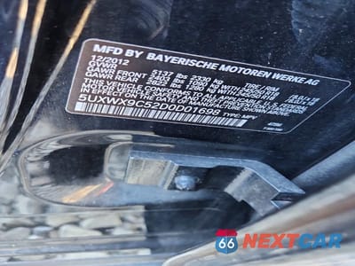 Zdjęcie 14 z 14 samochodu: 2013 BMW X3 XDRIVE28I VIN:5UXWX9C52D0D01698 - miniatura