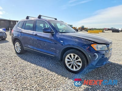 Czwarte zdjęcie samochodu z boku: 2014 BMW X3 XDRIVE28I VIN:5UXWX9C56E0D11913 - miniatura