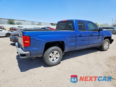 Trzecie zdjęcie samochodu z tyłu: 2017 CHEVROLET SILVERADO C1500 LT VIN:1GCRCREC0HZ100807 - miniatura