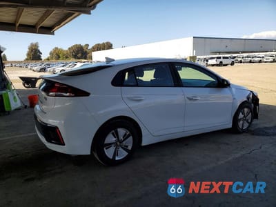 Trzecie zdjęcie samochodu z tyłu: 2017 HYUNDAI IONIQ BLUE VIN:KMHC65LC7HU057195 - miniatura