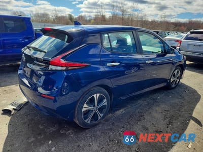 Trzecie zdjęcie samochodu z tyłu: 2022 NISSAN LEAF SV PLUS VIN:1N4BZ1CV9NC554144 - miniatura