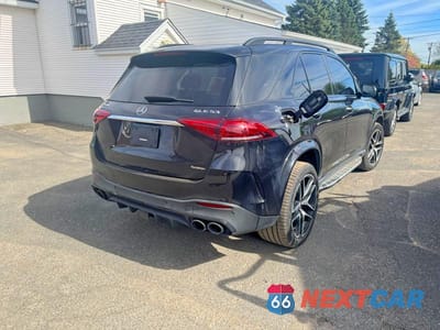 Trzecie zdjęcie samochodu z tyłu: 2021 MERCEDES-BENZ GLE AMG 53 4MATIC VIN:4JGFB6BB8MA320099 - miniatura