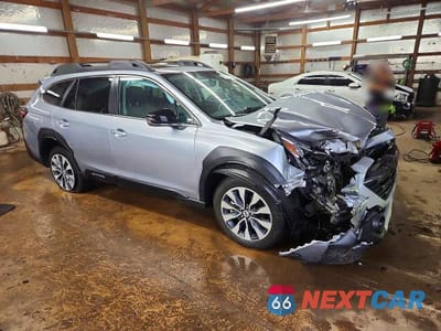 Czwarte zdjęcie samochodu z boku: 2023 SUBARU OUTBACK LIMITED VIN:4S4BTANC5P3190715 - miniatura