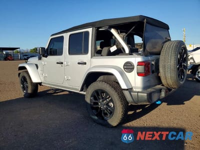 Drugie zdjęcie samochodu z przodu: 2024 JEEP WRANGLER SAHARA 4XE VIN:1C4RJXP65RW255003 - miniatura