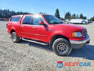 Czwarte zdjęcie samochodu z boku: 2001 FORD F-150 SUPERCREW VIN:1FTRW08L01KE06046 - miniatura