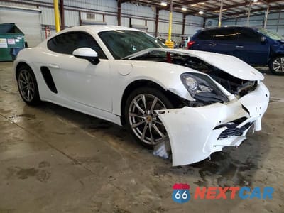 Czwarte zdjęcie samochodu z boku: 2018 PORSCHE CAYMAN VIN:WP0AA2A83JK260173 - miniatura