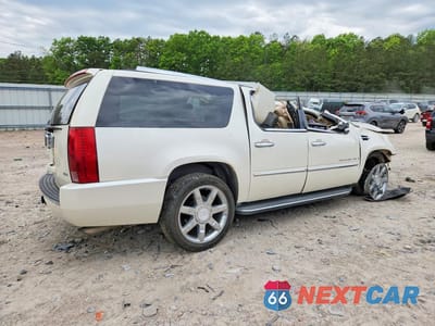 Trzecie zdjęcie samochodu z tyłu: 2007 CADILLAC ESCALADE ESV VIN:1GYFK66877R311610 - miniatura