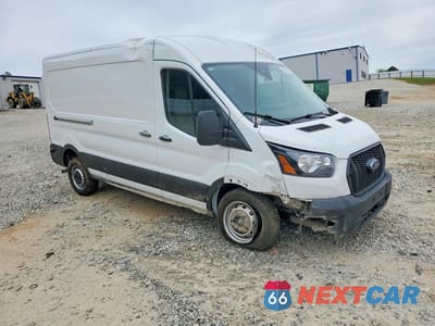 Czwarte zdjęcie samochodu z boku: 2024 FORD TRANSIT 250 DELIVERY VAN VIN:1FTBR1C84RKA72228 - miniatura