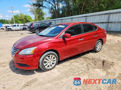 2014 NISSAN SENTRA S 3N1AB7AP1EY253587 - główne zdjęcie licytacji z USA - miniatura
