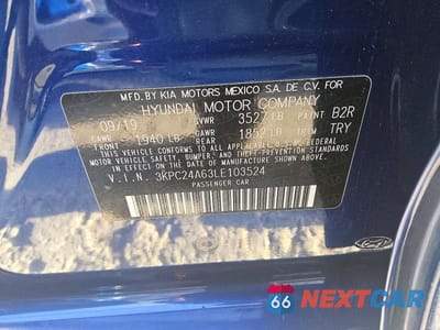 Zdjęcie 12 z 12 samochodu: 2020 HYUNDAI ACCENT SE VIN:3KPC24A63LE103524 - miniatura