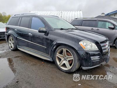 Czwarte zdjęcie samochodu z boku: 2010 MERCEDES-BENZ GL 550 4MATIC VIN:4JGBF8GE0AA570000 - miniatura