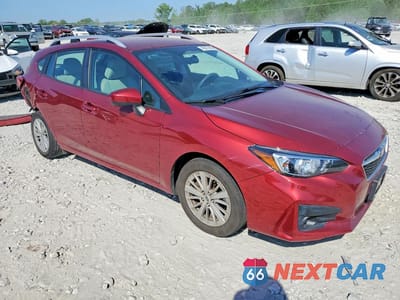 Czwarte zdjęcie samochodu z boku: 2018 SUBARU IMPREZA PREMIUM VIN:4S3GTAB6XJ3730835 - miniatura