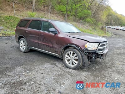 Czwarte zdjęcie samochodu z boku: 2012 DODGE DURANGO CREW VIN:1C4RDJDG6CC328602 - miniatura