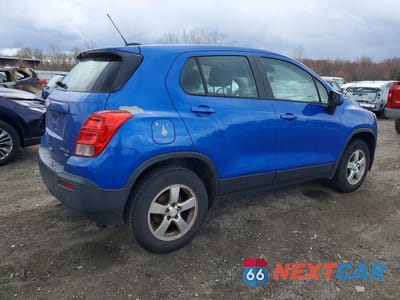 Trzecie zdjęcie samochodu z tyłu: 2015 CHEVROLET TRAX 1LS VIN:KL7CJPSB5FB260728 - miniatura