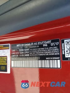 Zdjęcie 12 z 12 samochodu: 2018 MERCEDES-BENZ E 400 VIN:WDD1J6FB1JF022719 - miniatura