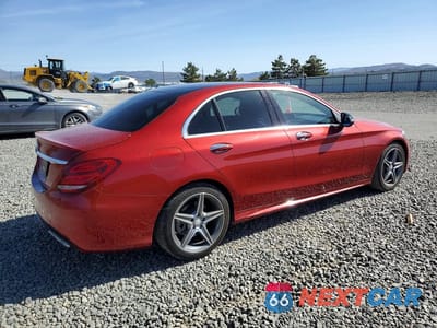 Trzecie zdjęcie samochodu z tyłu: 2017 MERCEDES-BENZ C 300 VIN:WDDWF4JB2HR288603 - miniatura