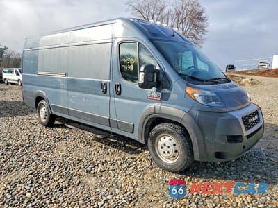 Czwarte zdjęcie samochodu z boku: 2020 RAM PROMASTER - DELIVERY VAN VIN:3C6URVJG6LE129329 - miniatura