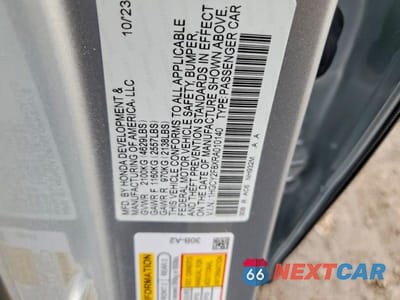 Zdjęcie 12 z 12 samochodu: 2024 HONDA ACCORD TOURING HYBRID VIN:1HGCY2F8XRA010140 - miniatura