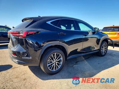 Trzecie zdjęcie samochodu z tyłu: 2025 LEXUS NX 350 BASE VIN:2T2AGCEZ6SC071071 - miniatura