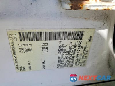 Zdjęcie 12 z 12 samochodu: 2010 NISSAN ALTIMA 2.5 VIN:1N4AL2AP8AN478650 - miniatura
