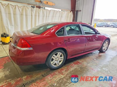 Trzecie zdjęcie samochodu z tyłu: 2011 CHEVROLET IMPALA LT VIN:2G1WG5EK3B1297634 - miniatura