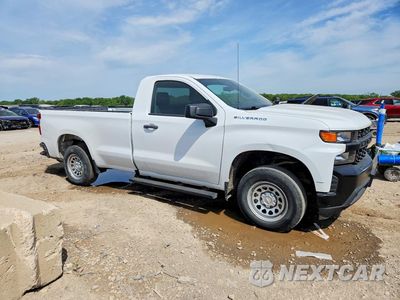 Czwarte zdjęcie samochodu z boku: 2019 CHEVROLET SILVERADO C1500 VIN:3GCNWAEH4KG253779 - miniatura
