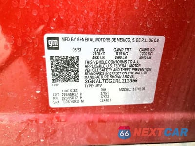 Zdjęcie 13 z 13 samochodu: 2024 GMC TERRAIN SLE VIN:3GKALTEG1RL111356 - miniatura