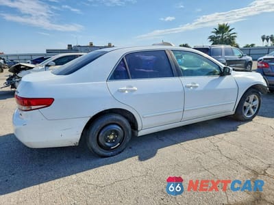 Trzecie zdjęcie samochodu z tyłu: 2003 HONDA ACCORD EX VIN:1HGCM66503A075255 - miniatura