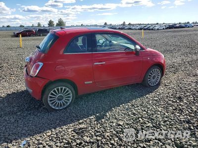 Trzecie zdjęcie samochodu z tyłu: 2017 FIAT 500 LOUNGE VIN:3C3CFFCR5HT530315 - miniatura