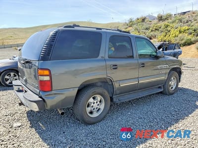 Trzecie zdjęcie samochodu z tyłu: 2001 CHEVROLET TAHOE K1500 VIN:1GNEK13T31R191090 - miniatura