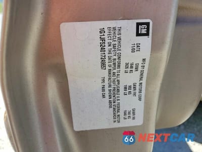 Zdjęcie 12 z 12 samochodu: 2001 CHEVROLET CAVALIER LS VIN:1G1JF524017249657 - miniatura