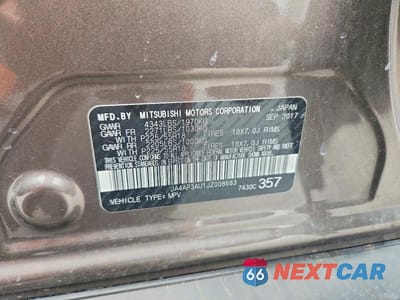 Zdjęcie 13 z 13 samochodu: 2018 MITSUBISHI OUTLANDER SPORT ES VIN:JA4AP3AU1JZ008683 - miniatura