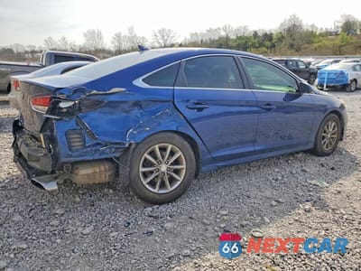 Trzecie zdjęcie samochodu z tyłu: 2018 HYUNDAI SONATA SE VIN:5NPE24AF0JH648050 - miniatura
