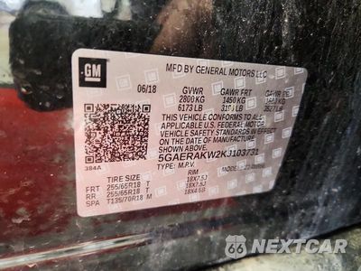 Zdjęcie 12 z 12 samochodu: 2019 BUICK ENCLAVE VIN:5GAERAKW2KJ103731 - miniatura